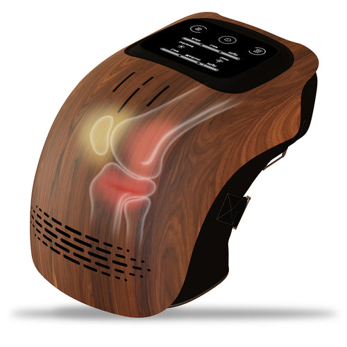 Knee Relief Pro | 4 - in - 1 Heated Knee Massager | Red Light + Infrared - kneereliefs