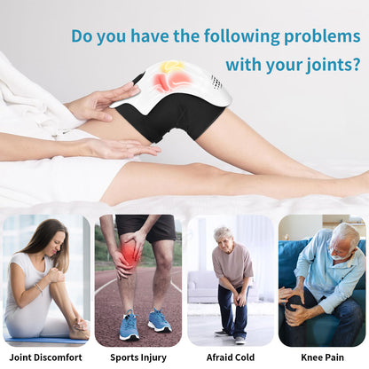 Knee Reliefs Pro | 4-in-1 Heated Knee Massager | Red Light + Infrared